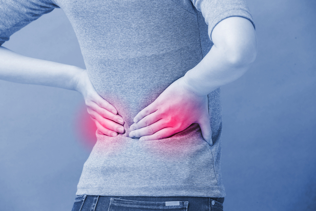 Woman with kidney disease